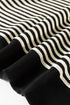 Stripe Loose Drop Shoulder Long Sleeve Top
